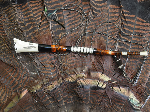 This Birdman Wingbone call was made by Jay Burnworth of Dola, Ohio. This Birdman Wingbone call was made by Jay Burnworth of Dola, Ohio.